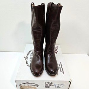 18. Cowboy (girl) boots by Alberta Boots Co. Size 8 D